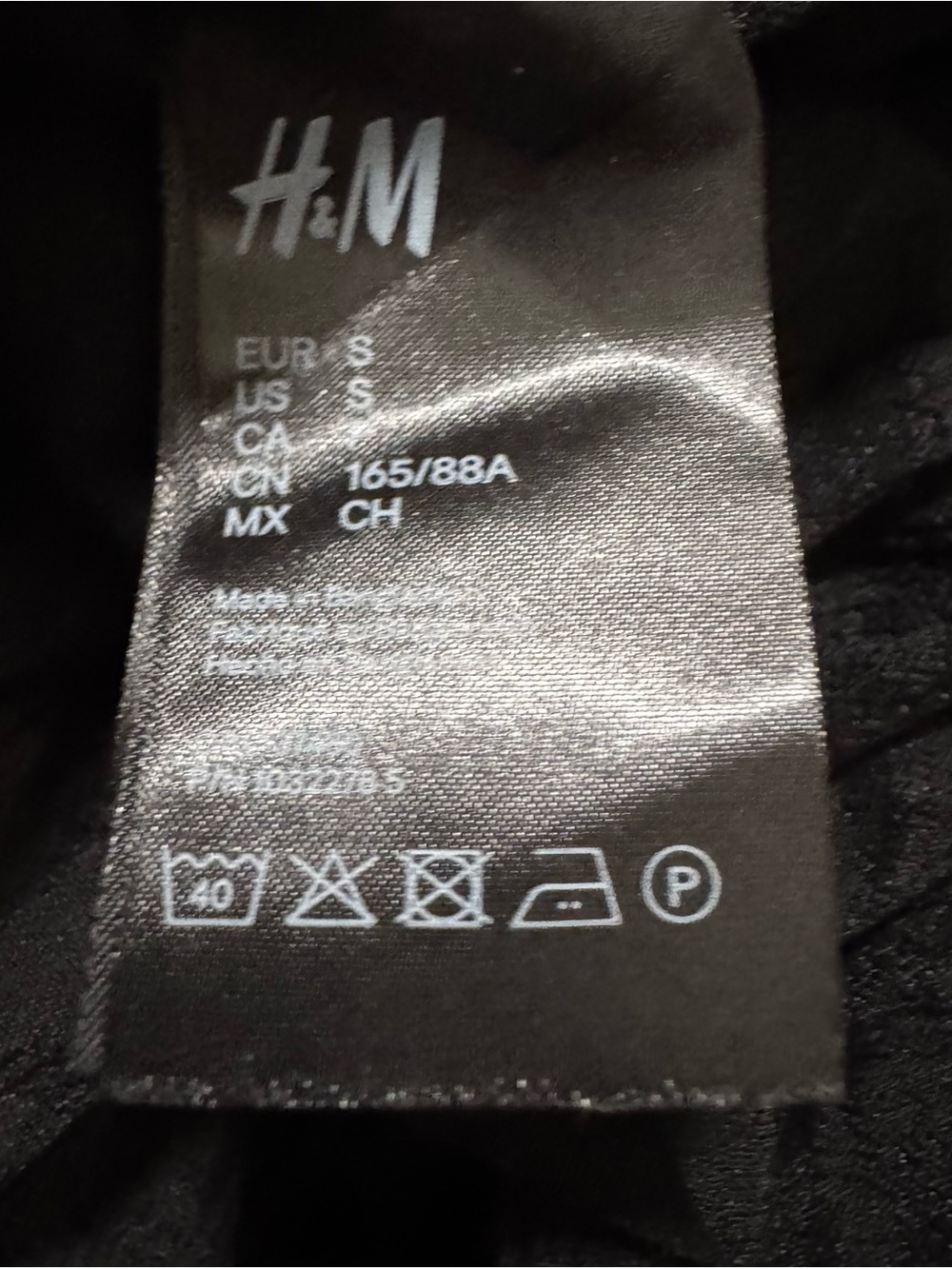 H&M Black Ruffle-Trim Tank - Picture 3 of 3